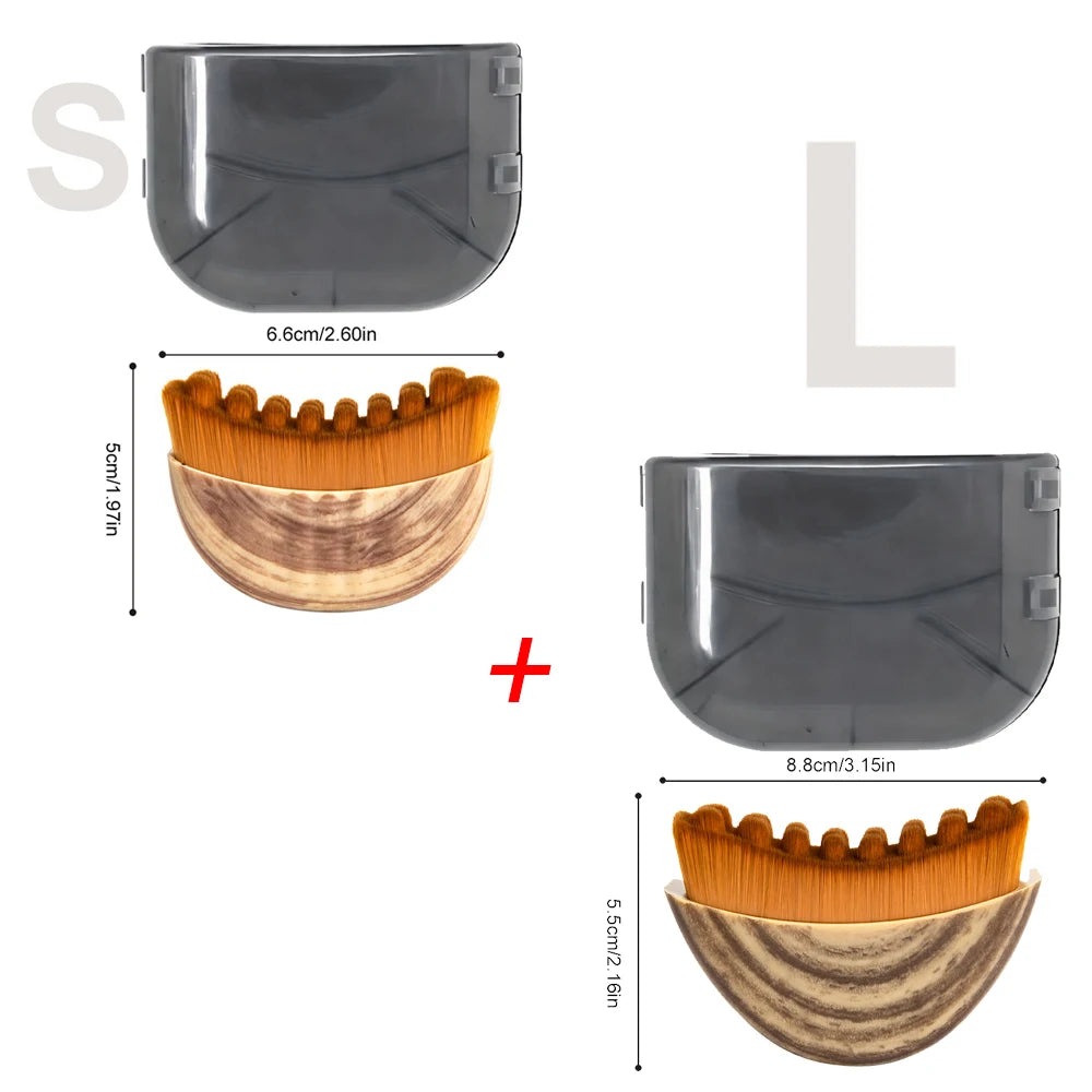 Box Facial Brush Skin Scraping Guasha Contoured Lymphatic Drainage Massage Face Sculpting Scraping Facial Massager