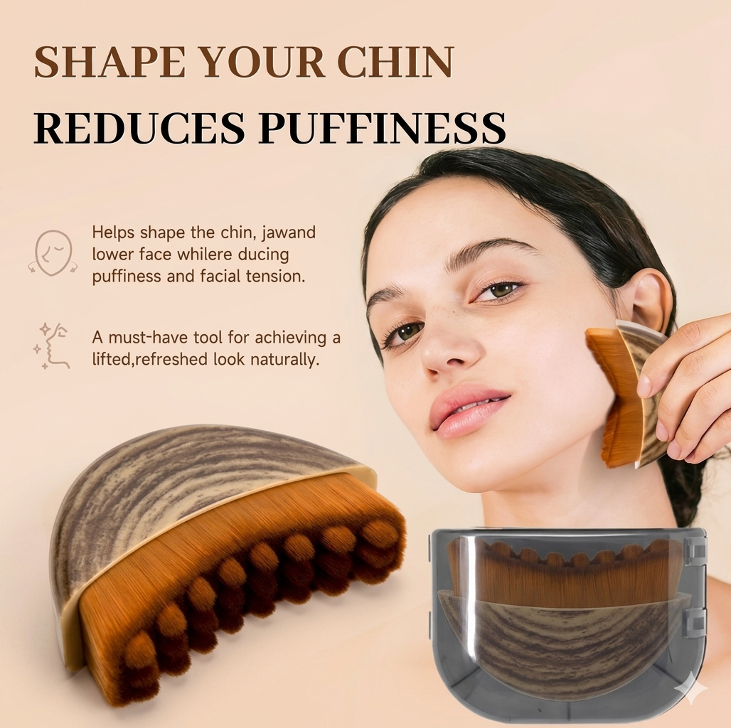 Box Facial Brush Skin Scraping Guasha Contoured Lymphatic Drainage Massage Face Sculpting Scraping Facial Massager